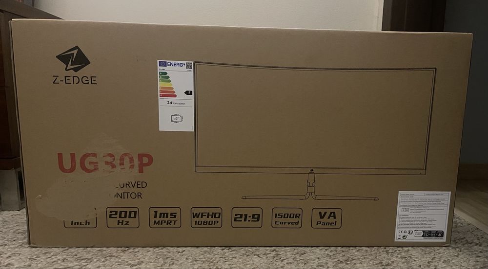 Z-EDGE 30-CALOWY zakrzywiony monitor gamingowy