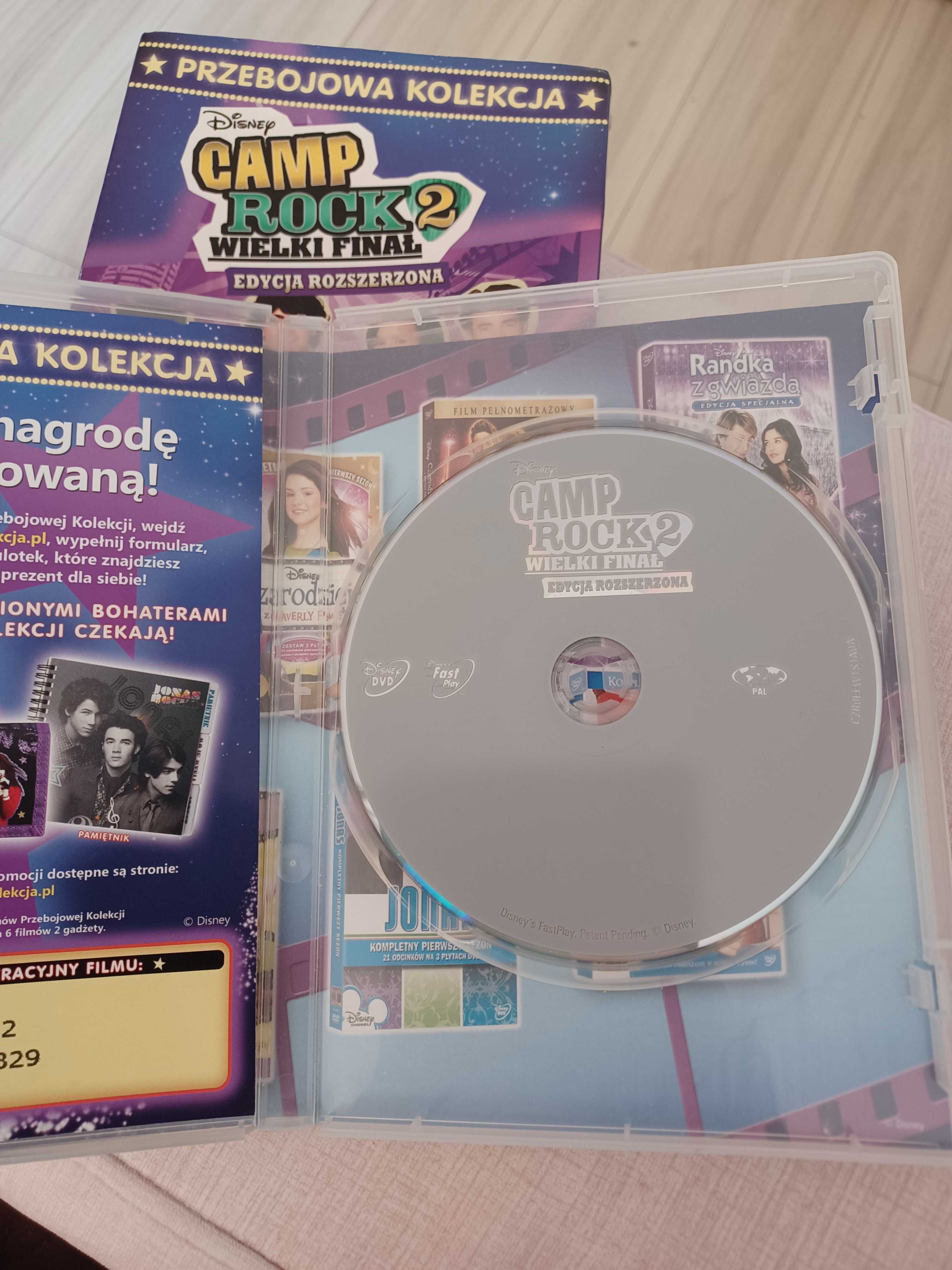 Disney Camp Rock 2 wielki finał, edycja rozszerzona -DVD