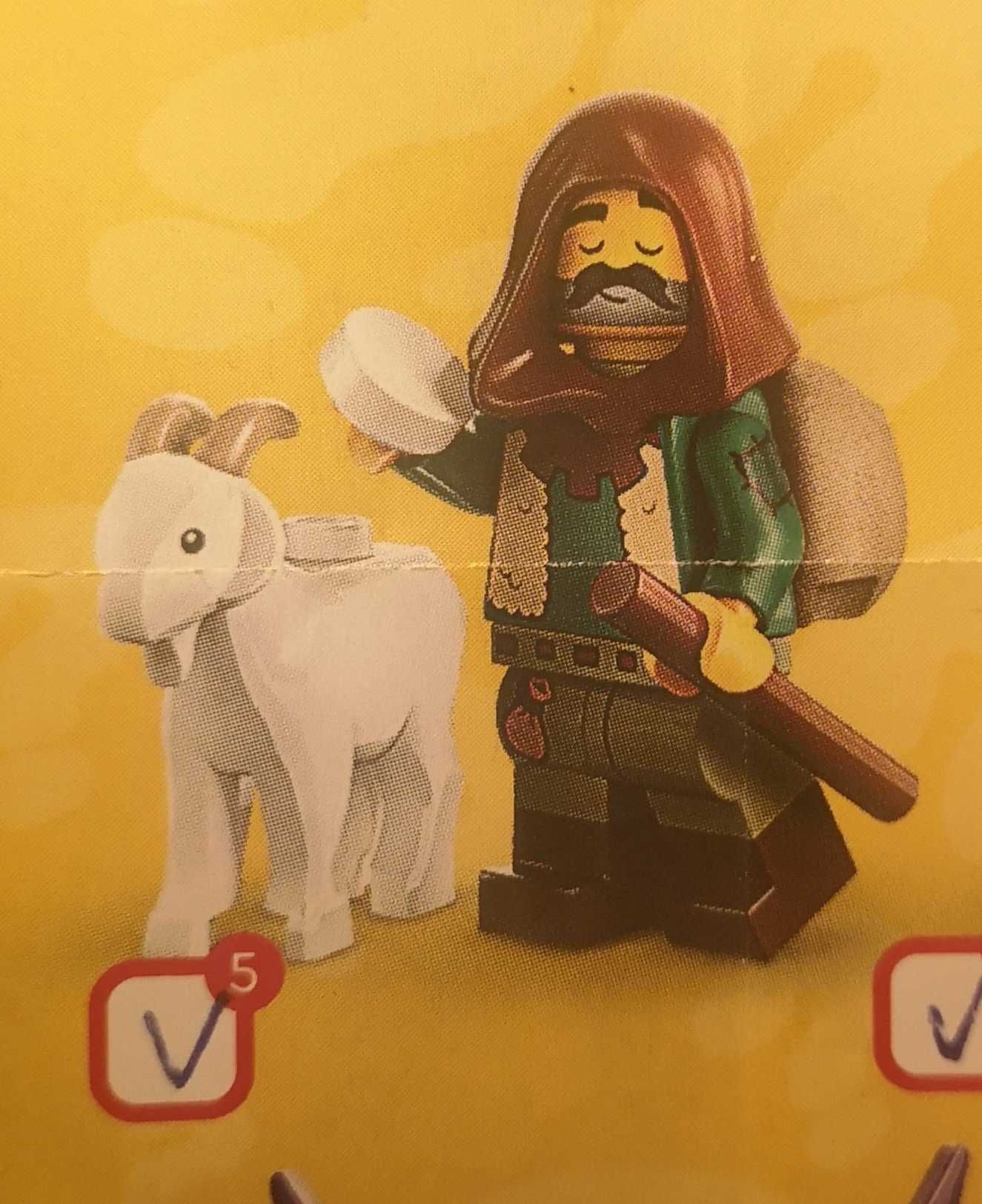 Lego minifigures seria 25 - 71045, pasterz z kozą