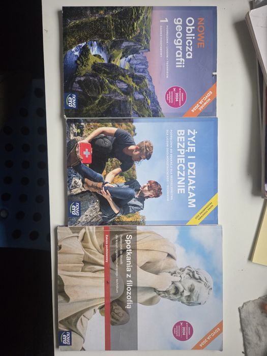 Podreczniki do klasy 1 technikum liceum