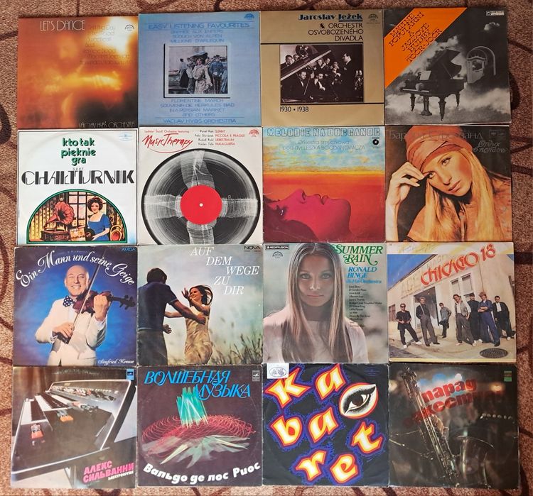 Джаз,музика 30-х років,танцювальна музика,платівки,від 60грн.