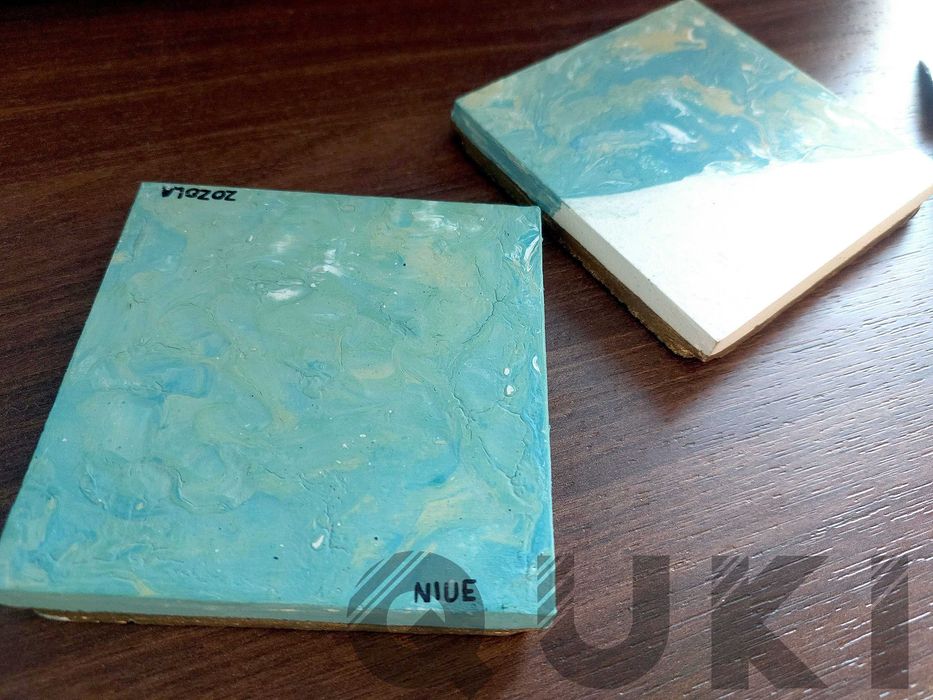 Quki- Ceramiczna podstawka na świecę lub kubek, handmade 2in1