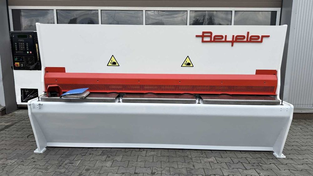 Gilotyna nożyce do blachy Beyeler Szwajcaria typ VR CNC 3070 x 6,5 mm