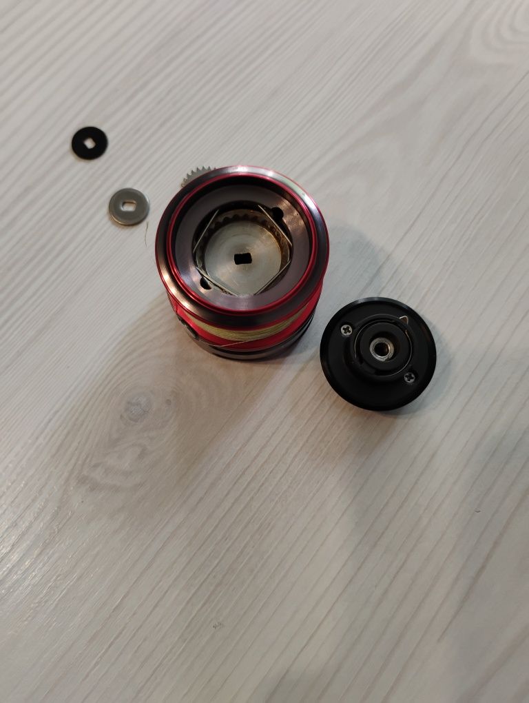 Szpula pokrętło hamulca kołowrotek dragon nano lite xt60c podkładki