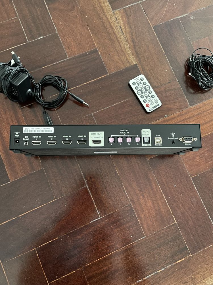 4x1 HDMI ARC + Digital Audio switch