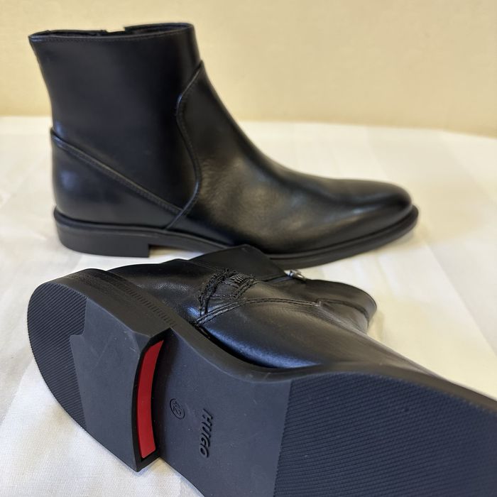 HUGO. Черевики чоловічі оригінальні. Шкіряні. Нові. Розмір 42.