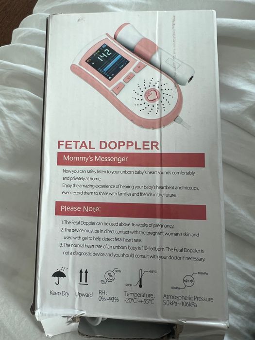 Monitor de frequência cardíaca de bebés