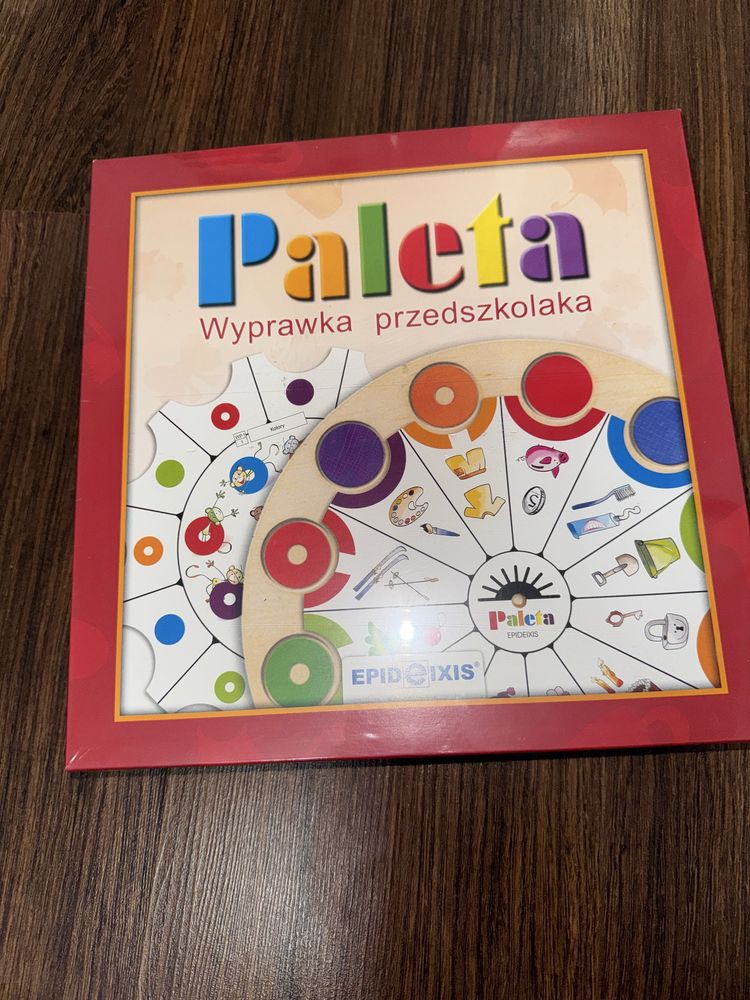 Paleta Wyprawka przedszkolaka Epideixis Gra Edukacyjna