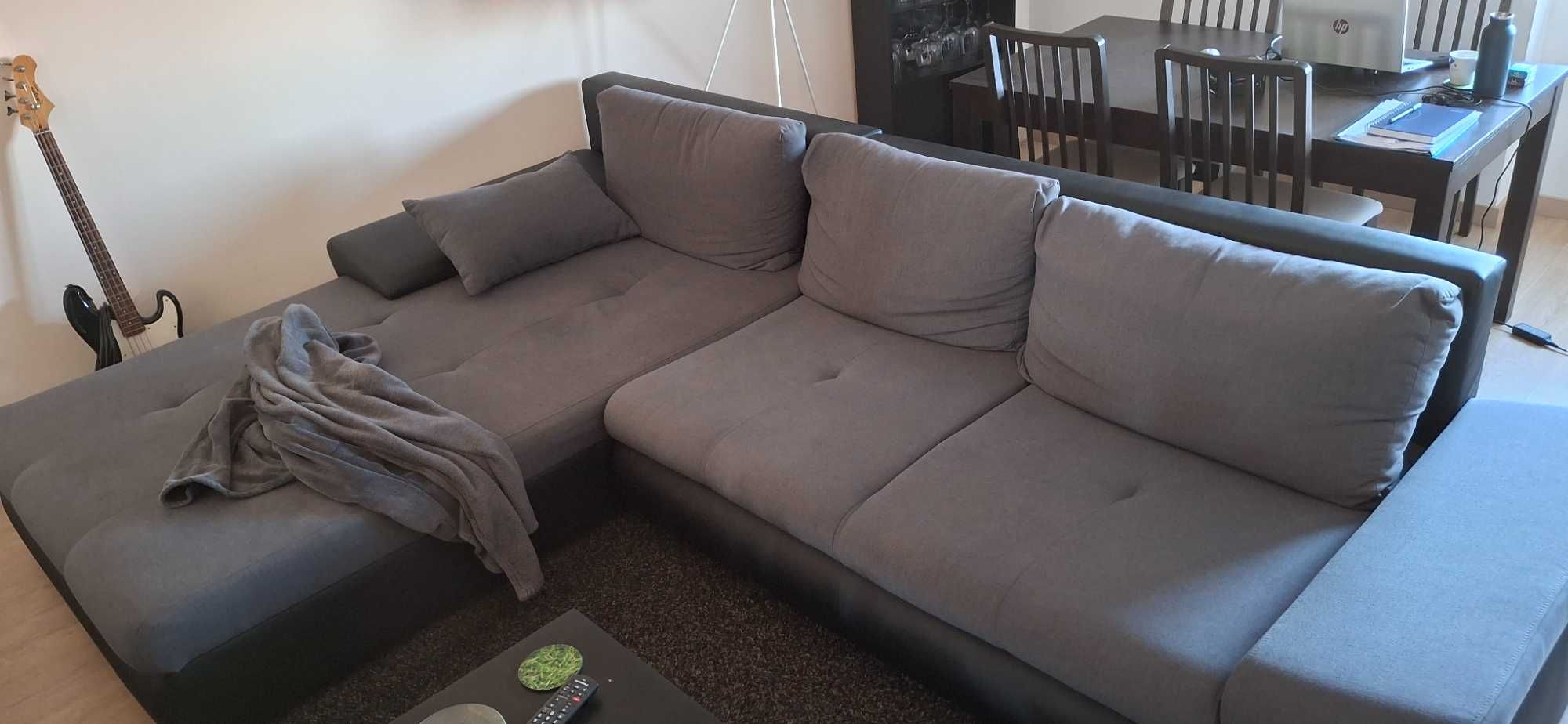 Sófa Cama c/ Chaise Lounge