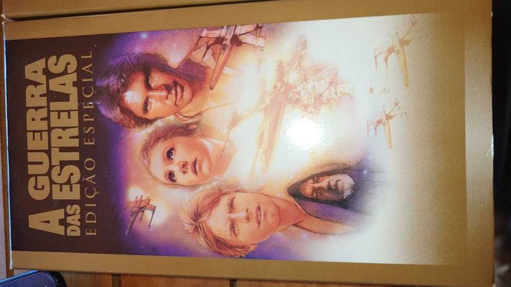 Trilogia Guerra das Estrelas Edição Especial Gold VHS