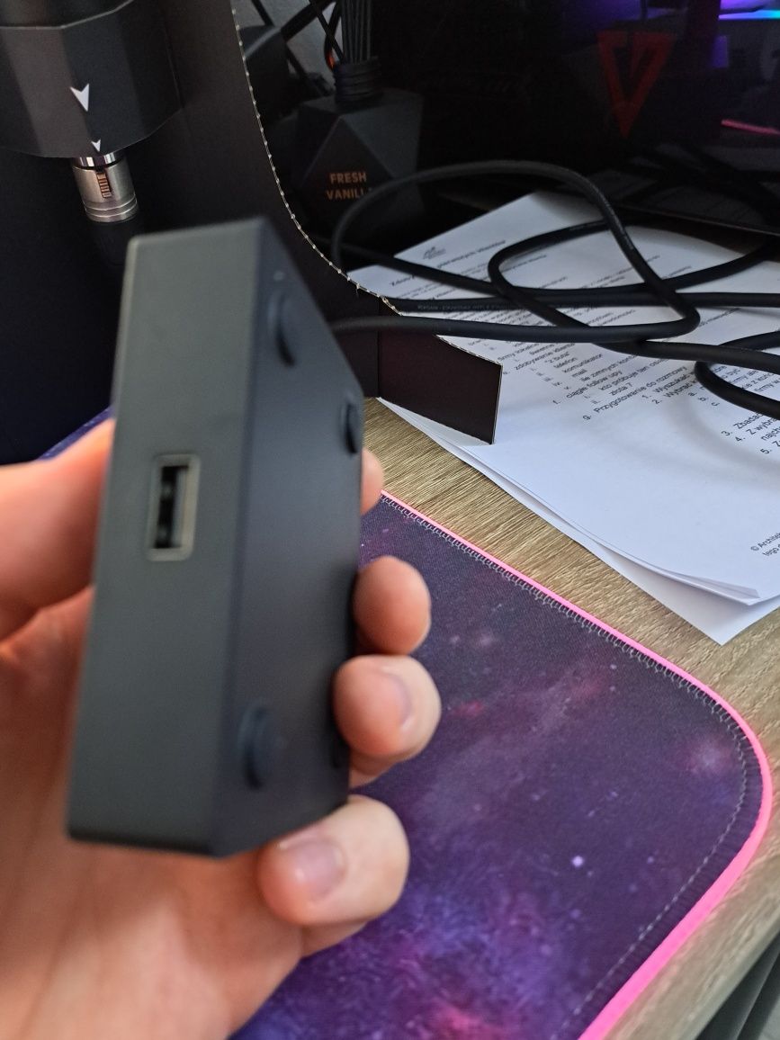 Switch Adapter USB 2.0 - 2x USB B Skaner Drukarka Dysk twardy HuB