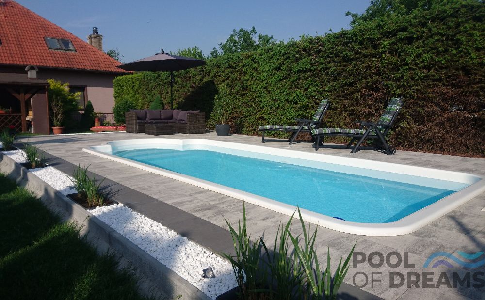 BASEN poliestrowy 7,00 x 3,20 x 1,50 + akcesoria