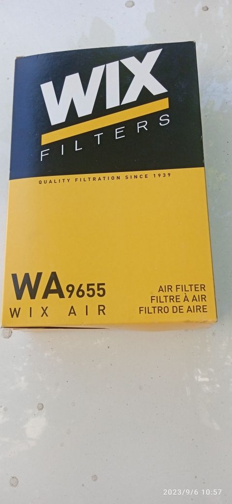 Повітряний фільтр Wix WA 9655