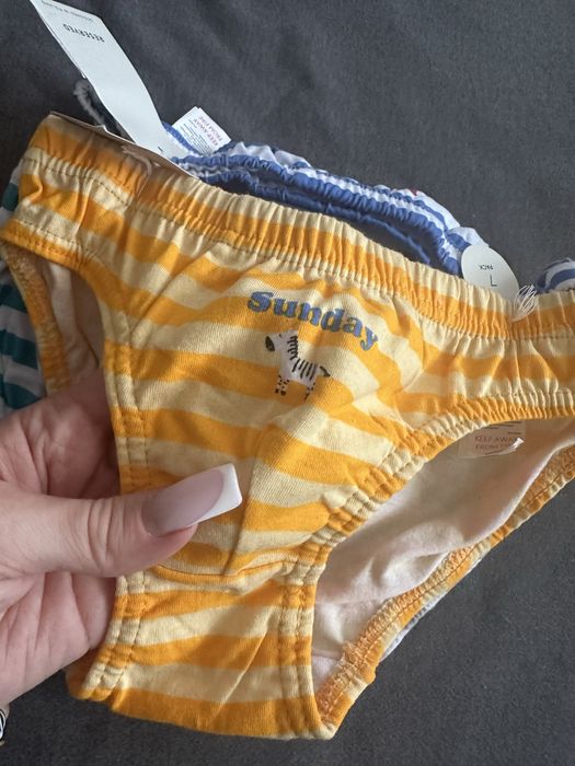 Reserved 7 sztuk Zestaw majtek dla chłopca slipy dni tygodnia