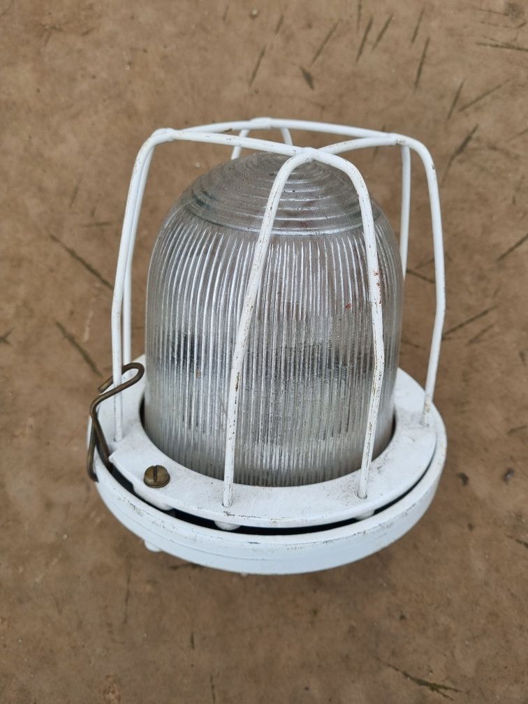 Lampa przemysłowa PRL retro loft C-100