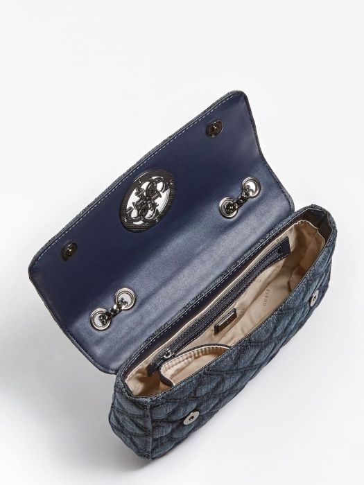 Guess torebka listonoszka jeansowa denim Open road jeans crossbody