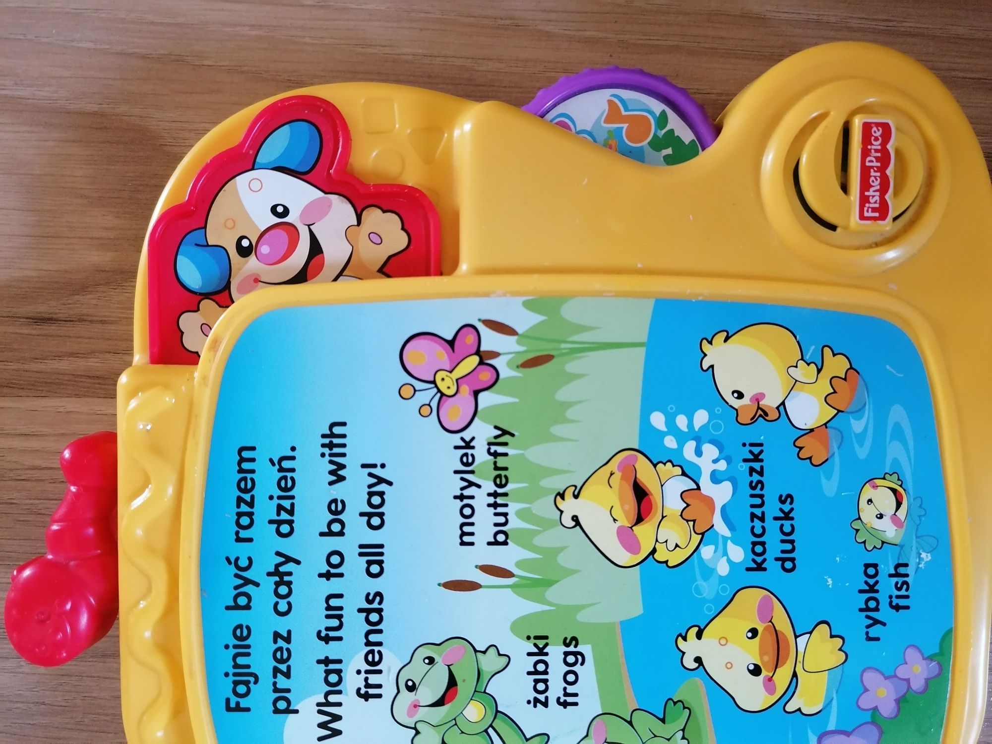 Książeczka dwujęzyczna Fisher Price