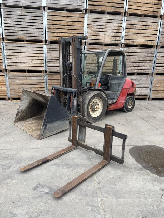 Wózek widłowy terenowy Manitou MSI 30 D ( triplex , szybko złącze)