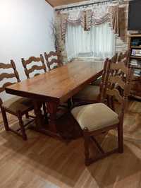 Drewniany stół 90x180