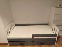 Łóżko dziecięce 80x160 z szufladą +materac