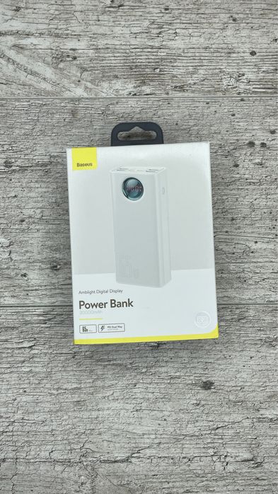 Базеус павербанк Powerbank 30000 mAh 65w відгуки на фото
