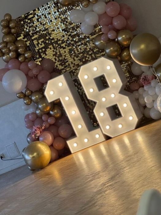 Cyfra led na 18- stke