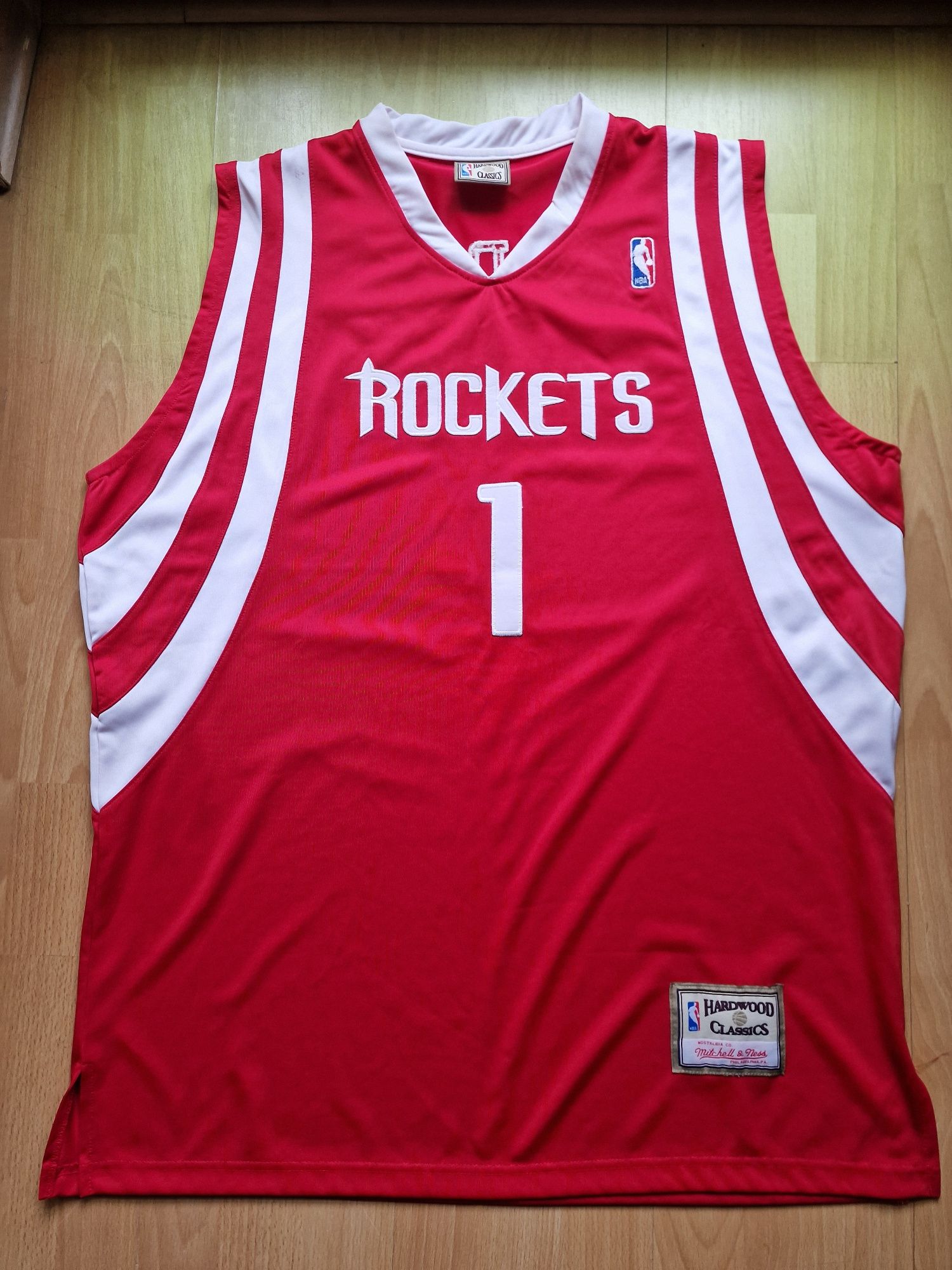 Houston Rockets Tracy McGrady NBA Mitchell Ness vintage