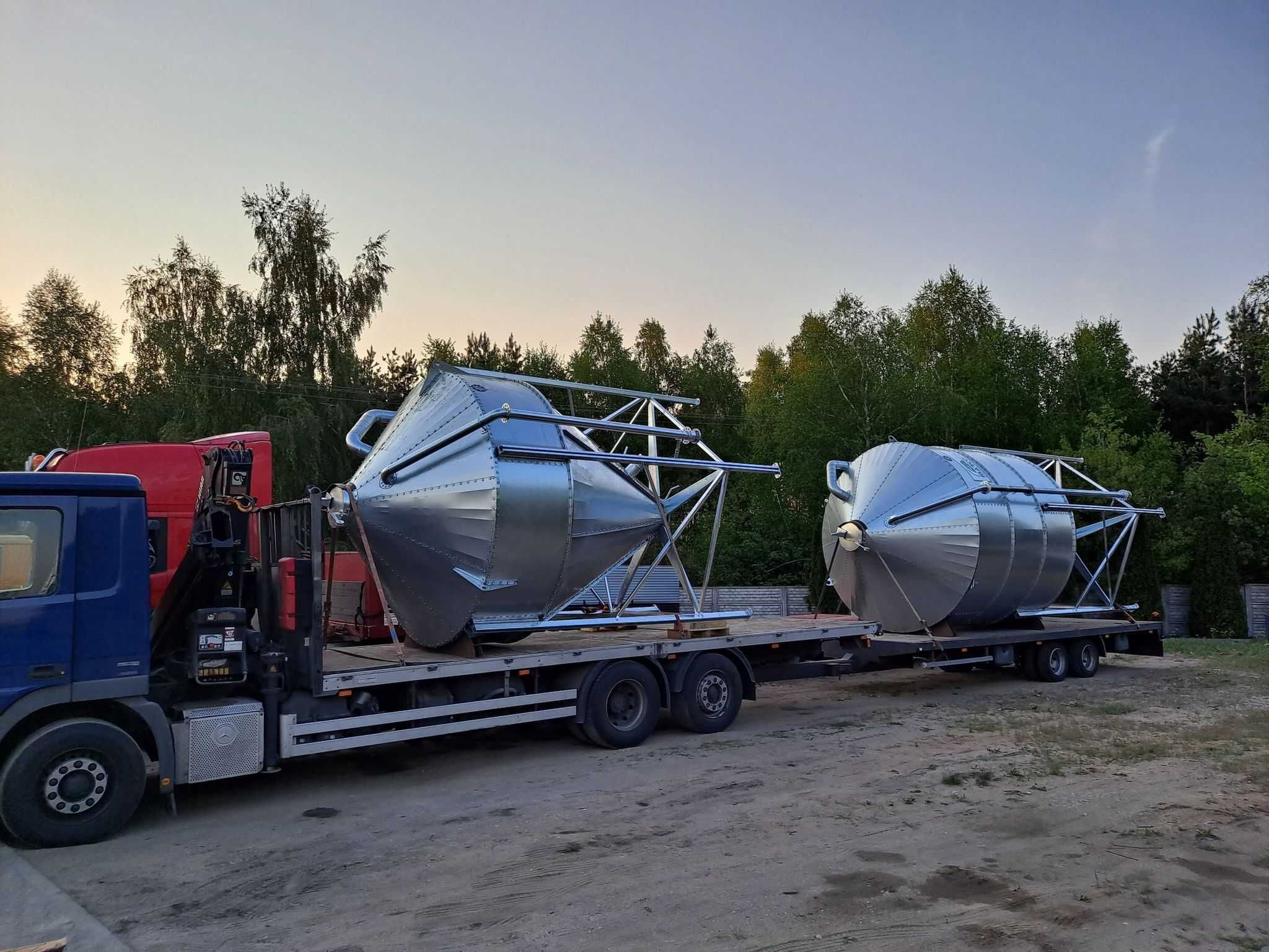 Silos 9 t 12 t 15 t 20 t 25 t 30 t 38t Nowe zbożowy paszowy Marco Polo