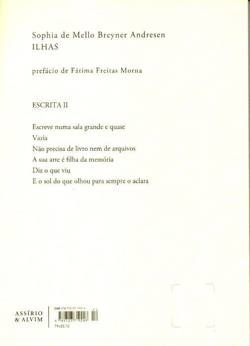 Livro -- Ilhas --