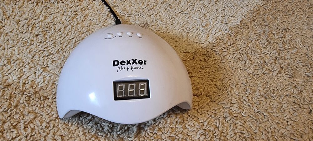 Lampa UV do paznokci Dexxer brak śladów użytkowania