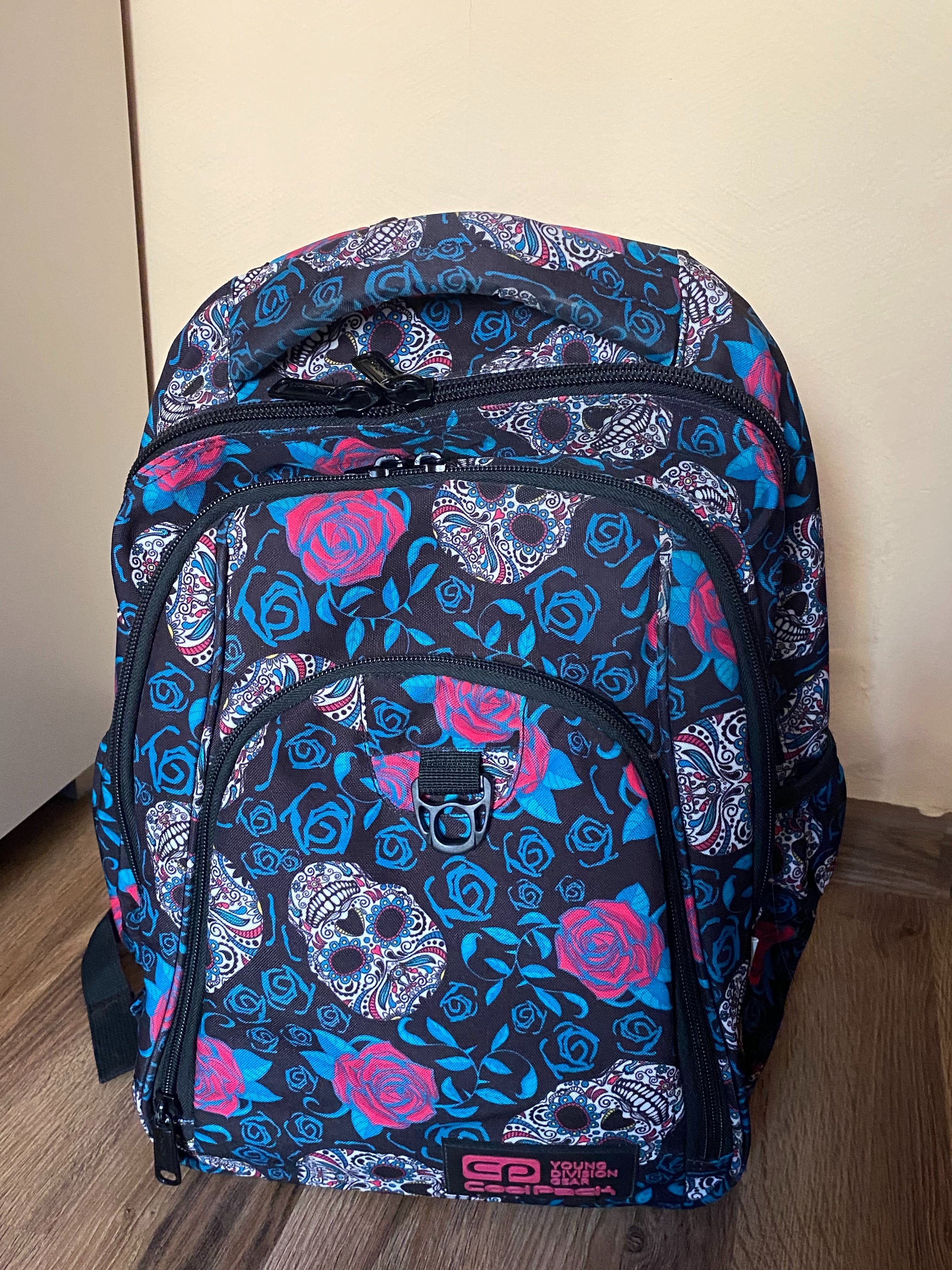 CoolPack Plecak Szkolny Skull & Roses