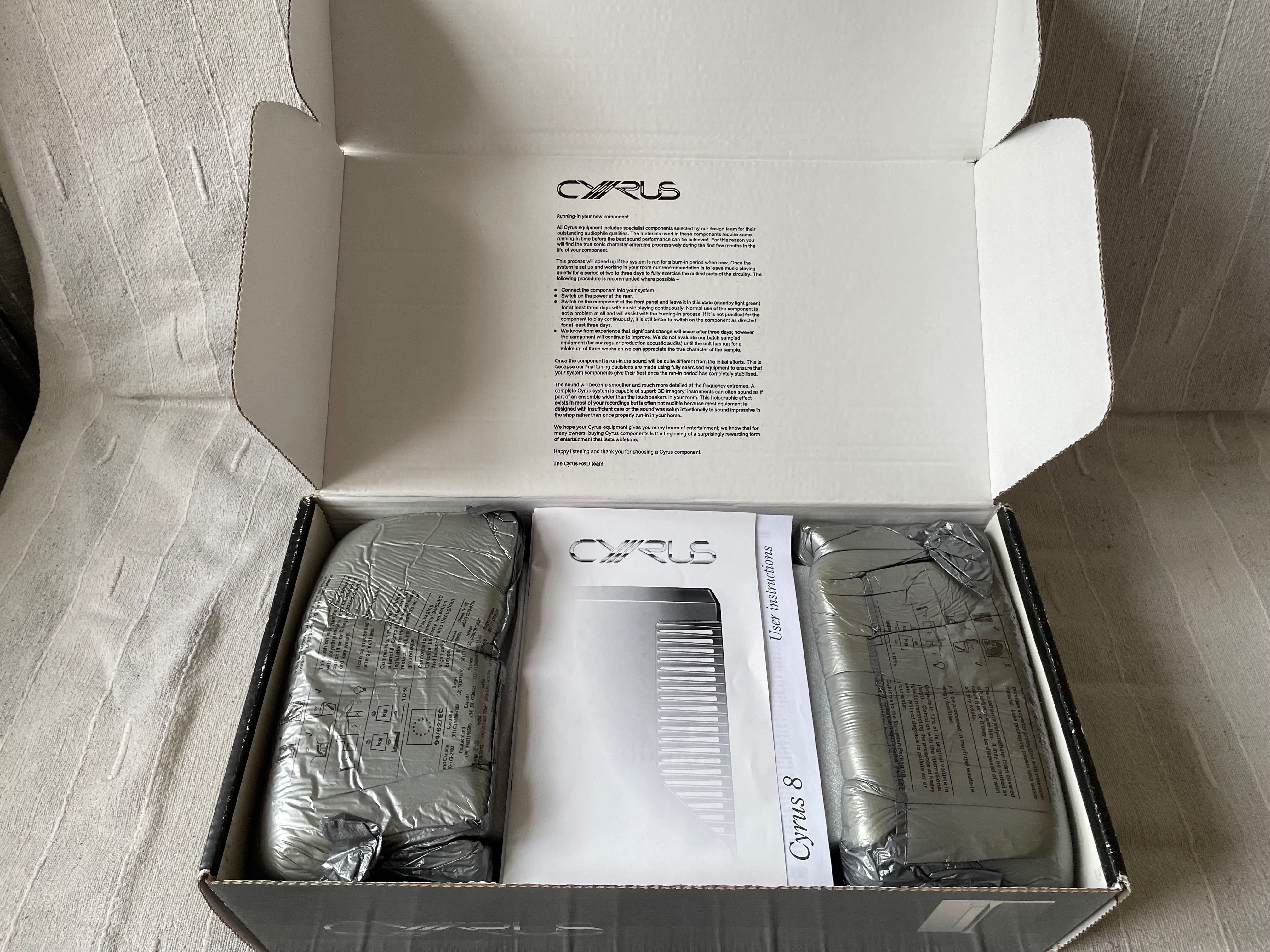 Cyrus Audio, wzmacniacz zintegrowany 6vs
