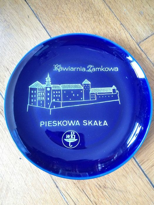 Talerz dekoracyjny Pieskowa Skała Pruszków