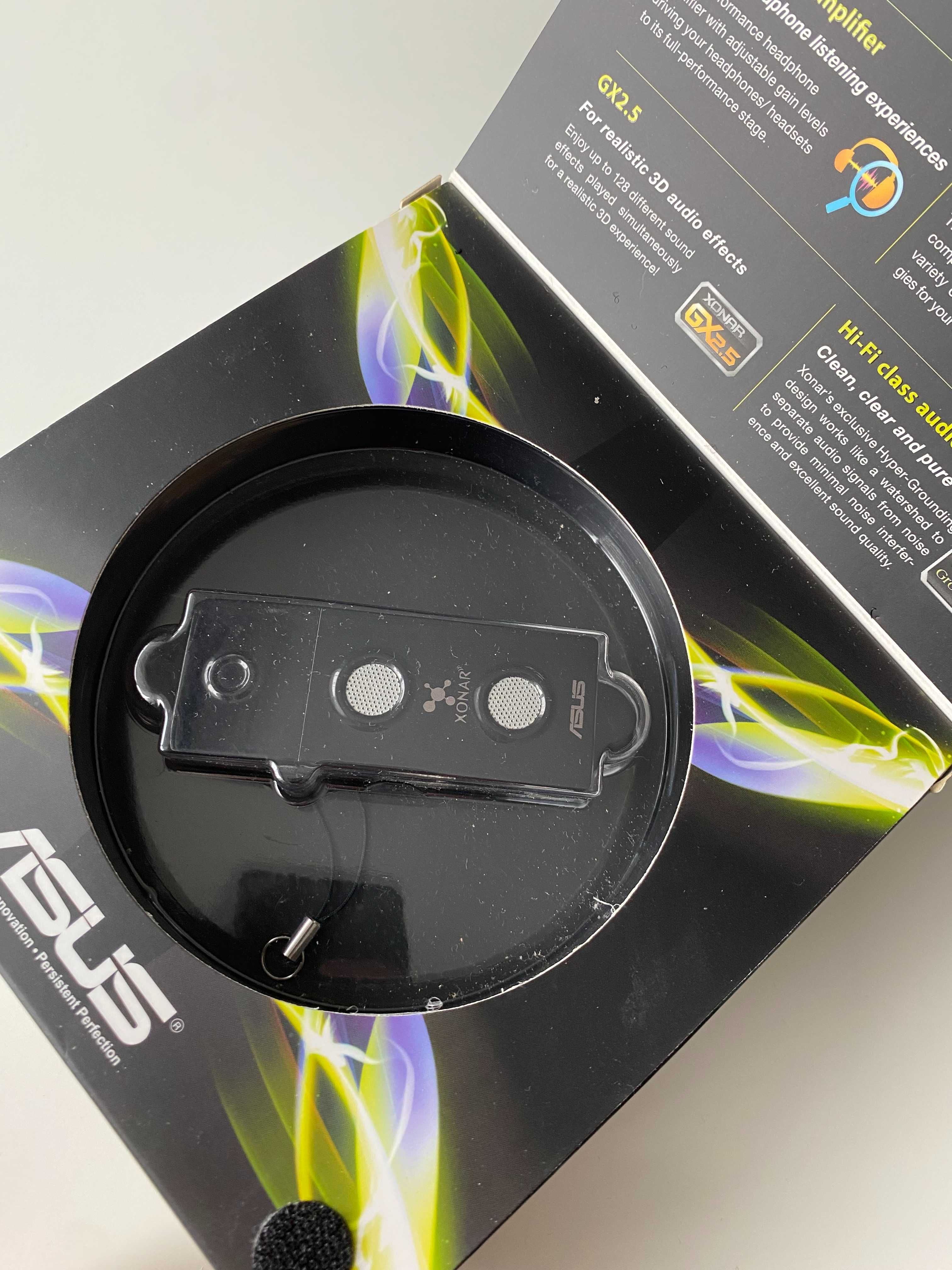 Karta dźwiękowa USB Asus Xonar U3 stan bardzo dobry.