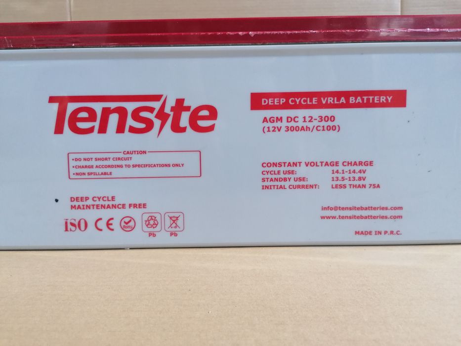 Bateria solar descarga lenta