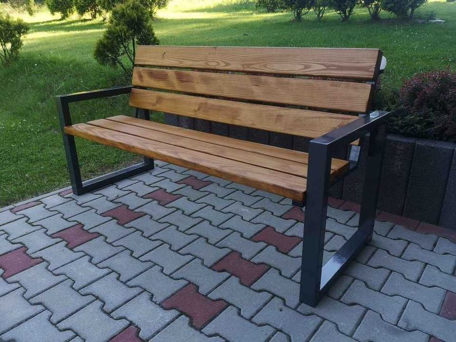 Ławka ogrodowa / parkowa / nowoczesna ! Styl SQUARE