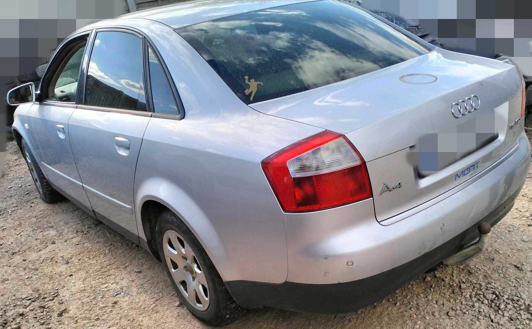 części Audi A4 B6 2.5, 1.9 tdi  v6, 1.8T Benzyna