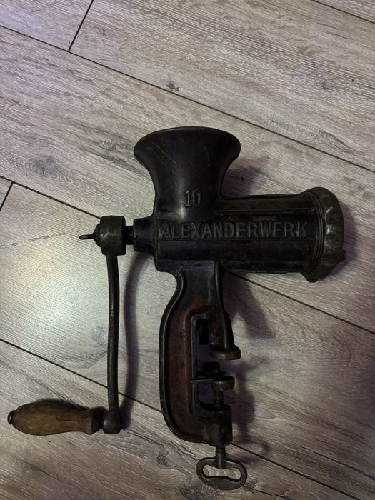 Maszynka do mielenia mięsa Alexander Werk antyk