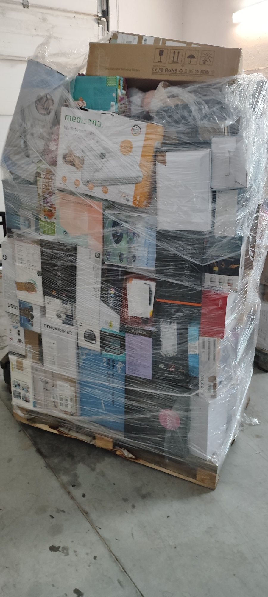 Palety Boxy mix Amazon i inne