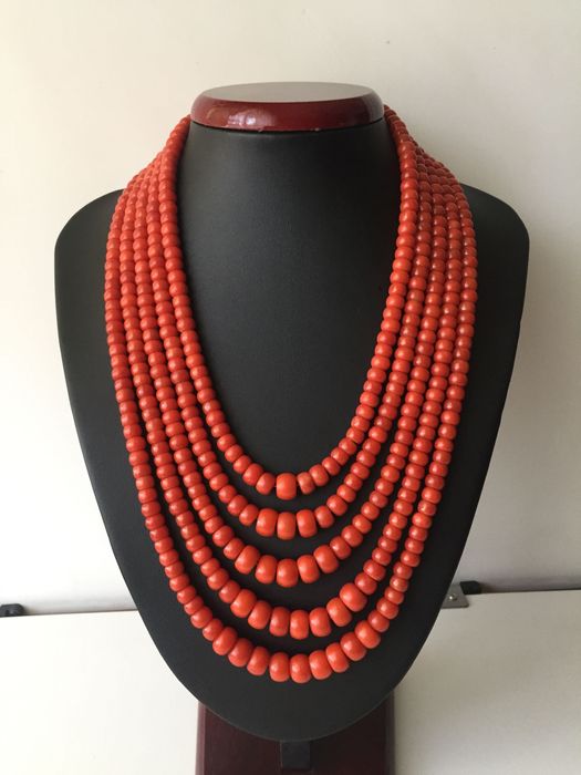 Korale góralskie korale z korala korale ludowe