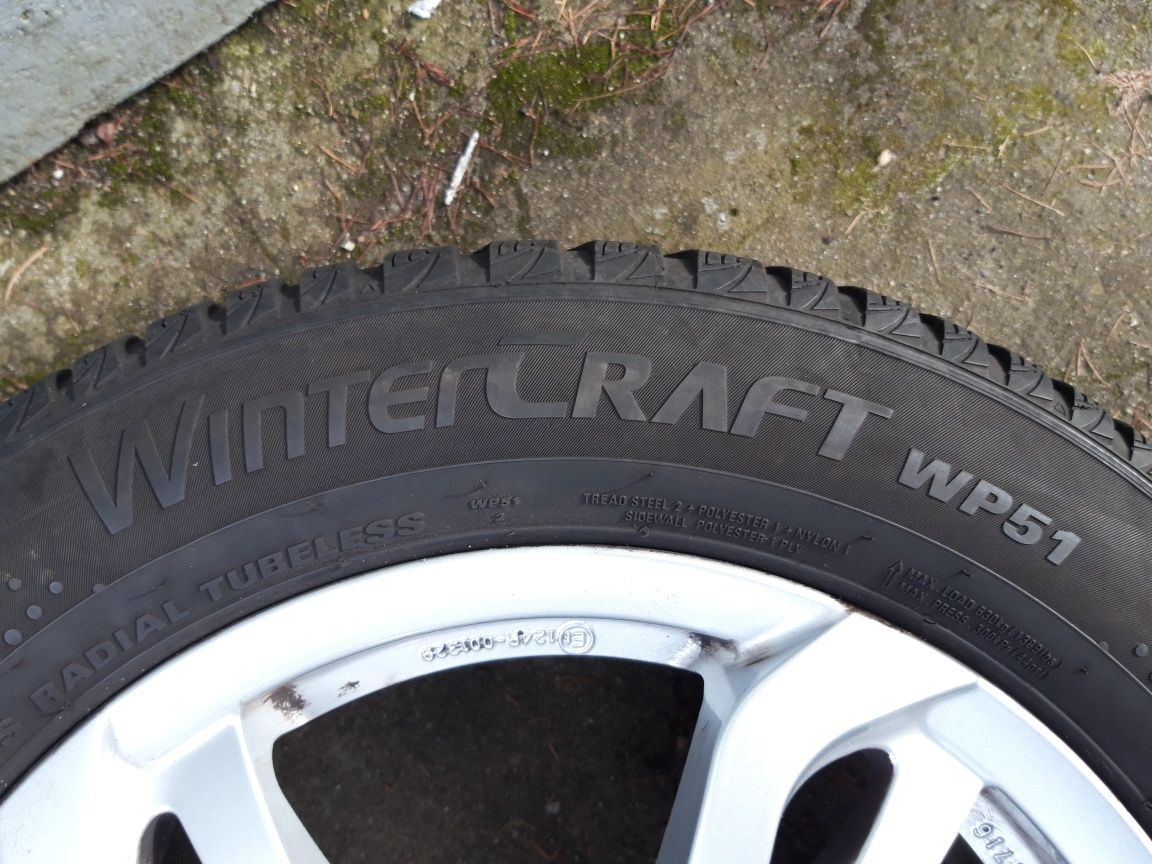 Opony zimowe 205/60r16 Kumho WinterCraft 2020rok