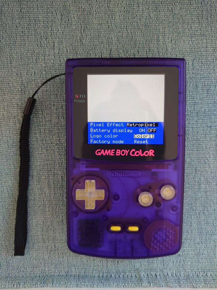 Game Boy color upgrade