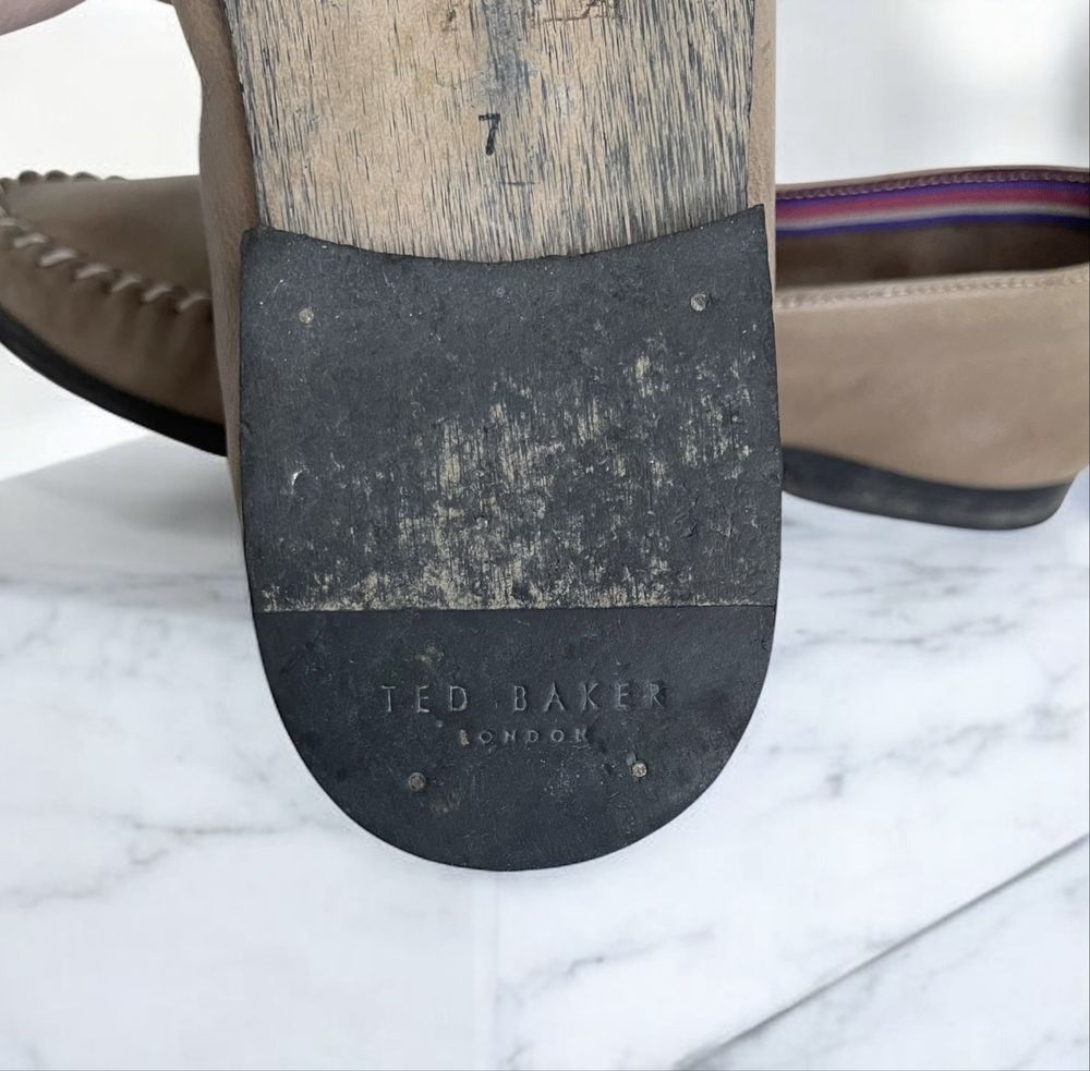 Шкіряні мокасини Ted Baker 41 розмір