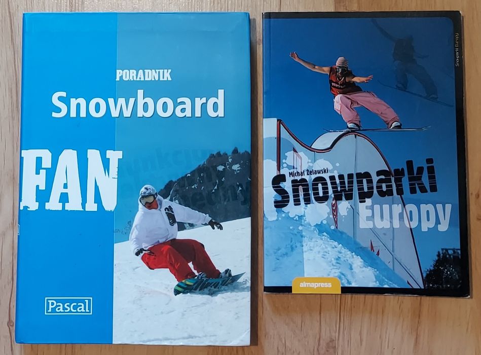 Snowboard fan. M. Marciniak. Zestaw 2. książek.