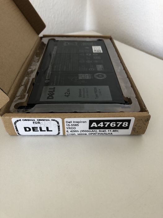 Аккумулятор для ноутбука dell,lenovo,HP