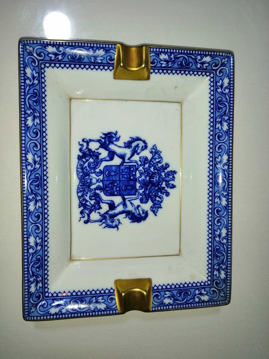 Cinzeiro porcelana reprodução Companhia das Índias