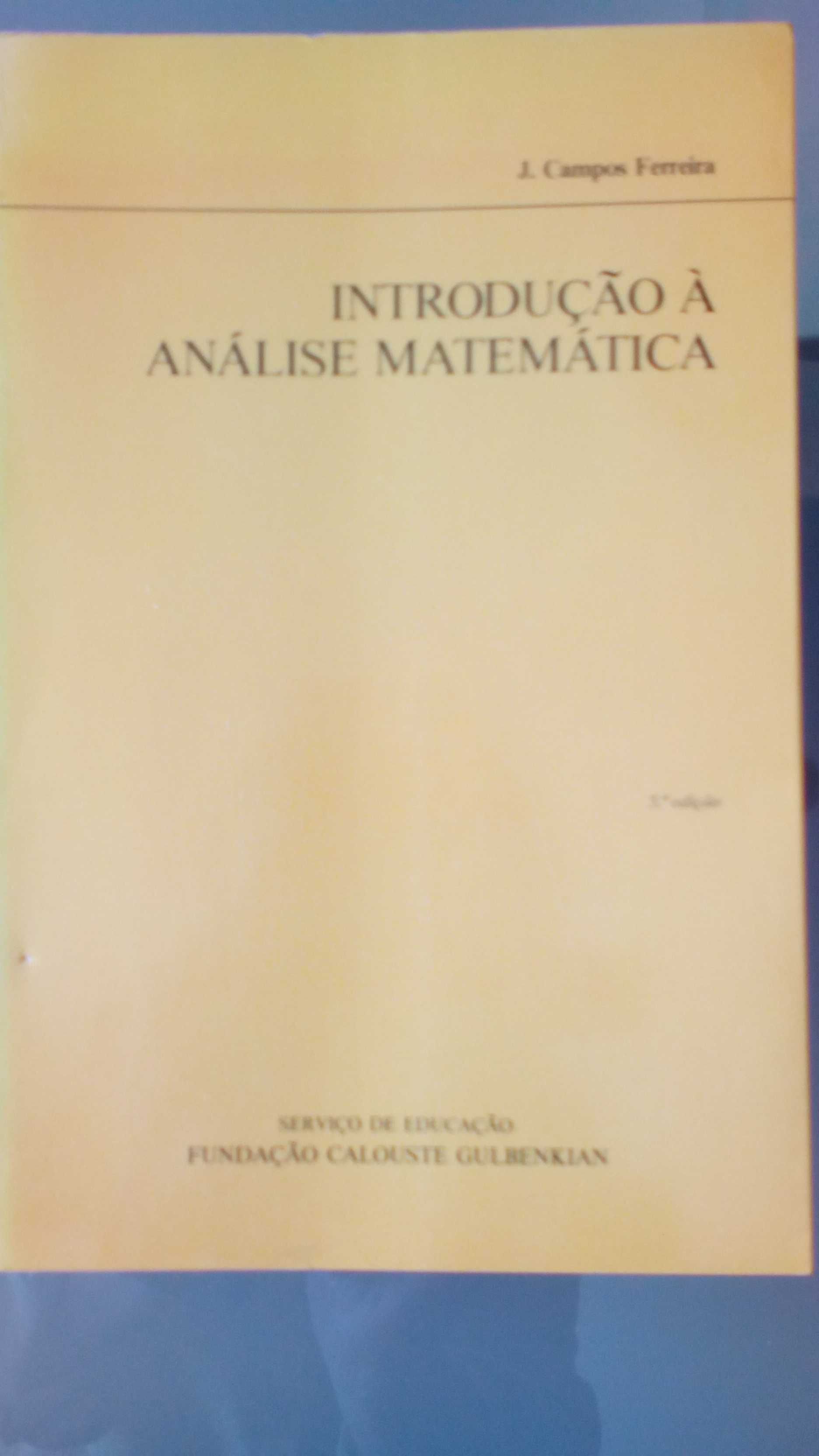 Introdução a análise matemática