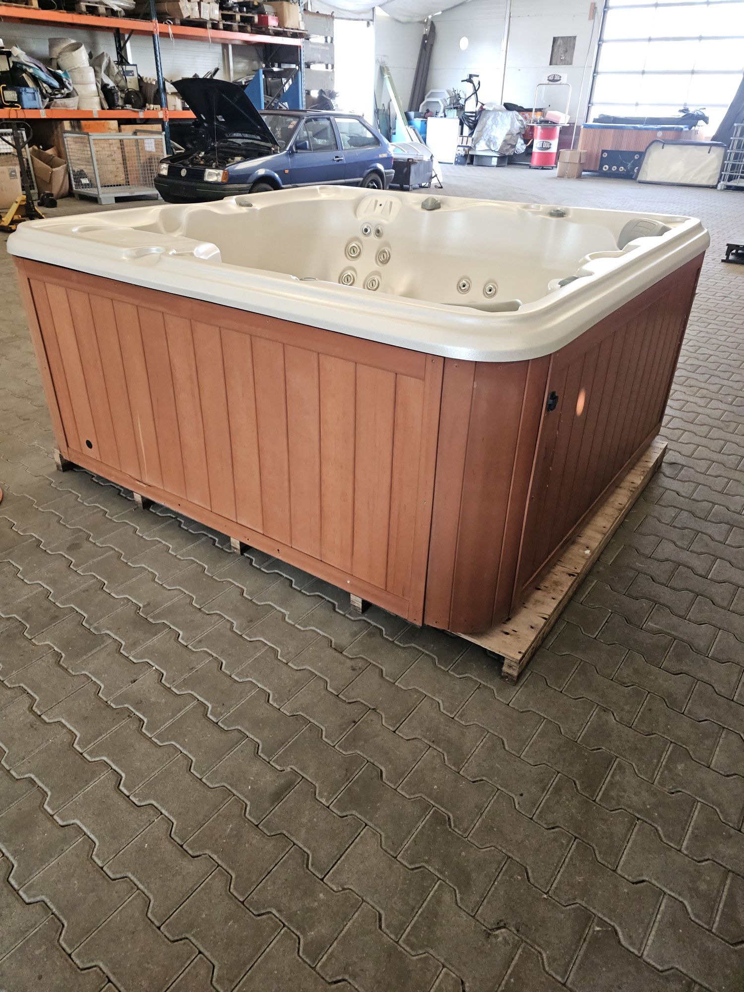 Sundance spas certa jakuzi jacuzzi całoroczne taras ogrod