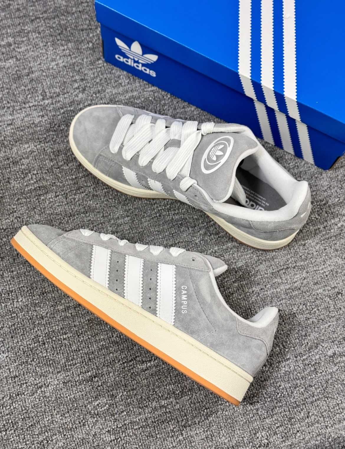 adidas Campus 00sGrey White 42.5