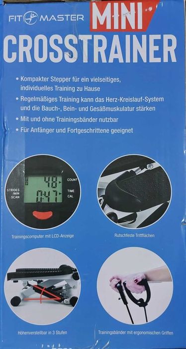 STEPPER do ćwiczeń z linkami regulacją licznikiem kroków STEP PROSTY